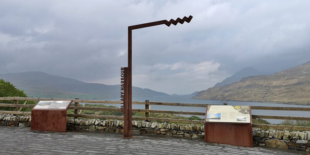 Killary Harbour, Aussichtspunkt am Wild Atlantic Way