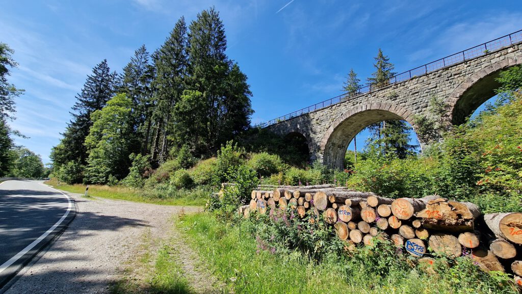 Brücke zwischen Clausthal und Altenau